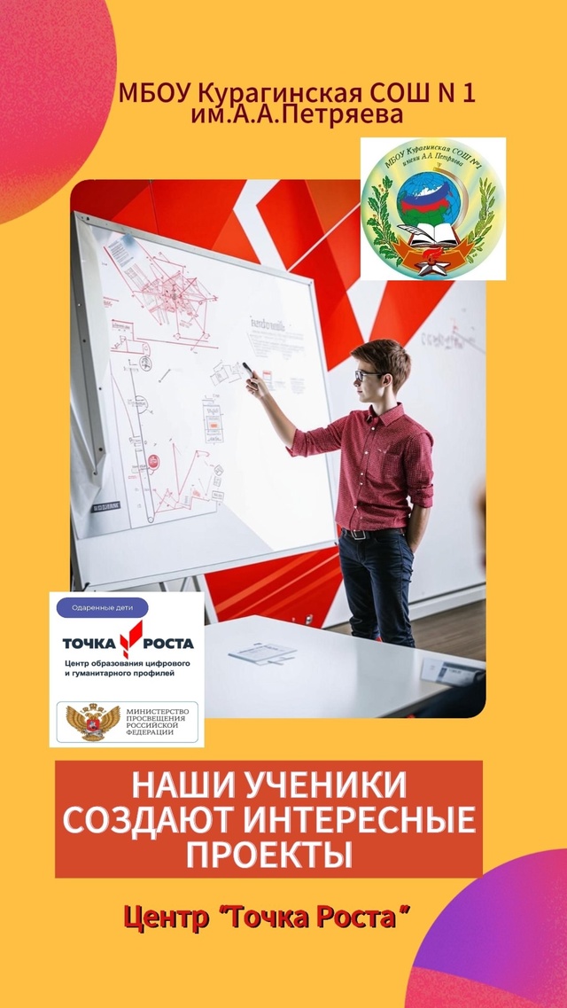 Наши ученики создают интересные проекты..