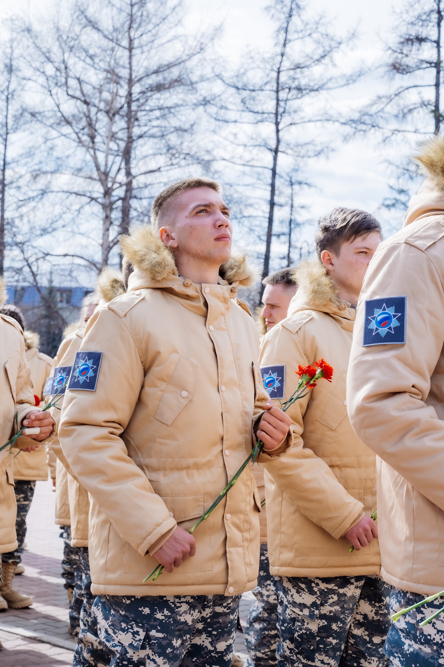 Сборы победителей краевого конкурса по строевой подготовке.